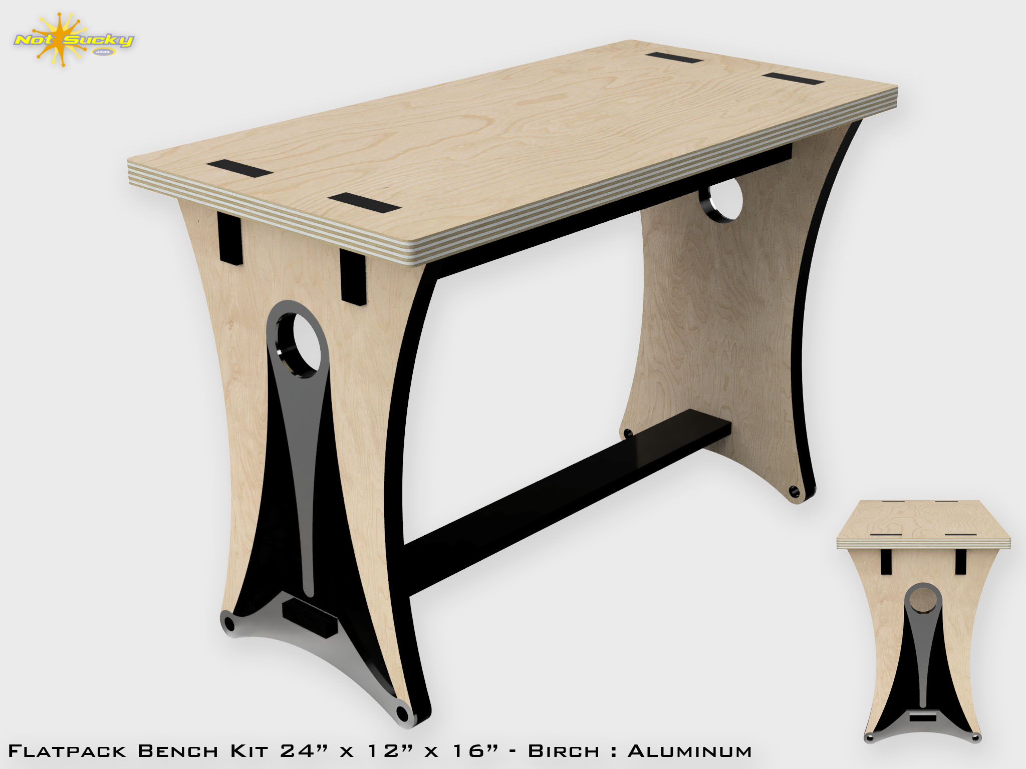 Flat-Pack Bench Kits Flat-Pack Bench Kits
