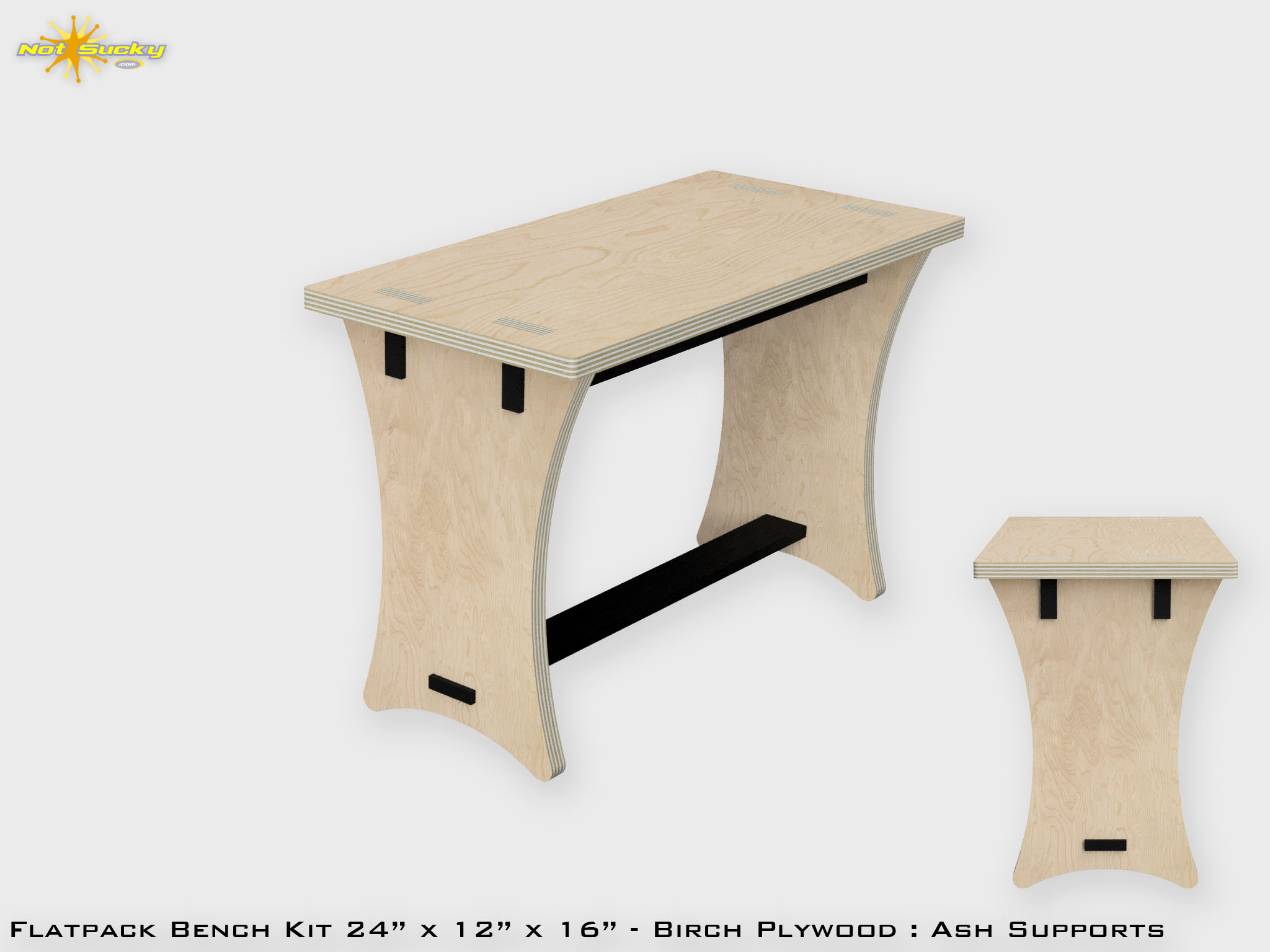 Flat-Pack Bench Flat-Pack Bench