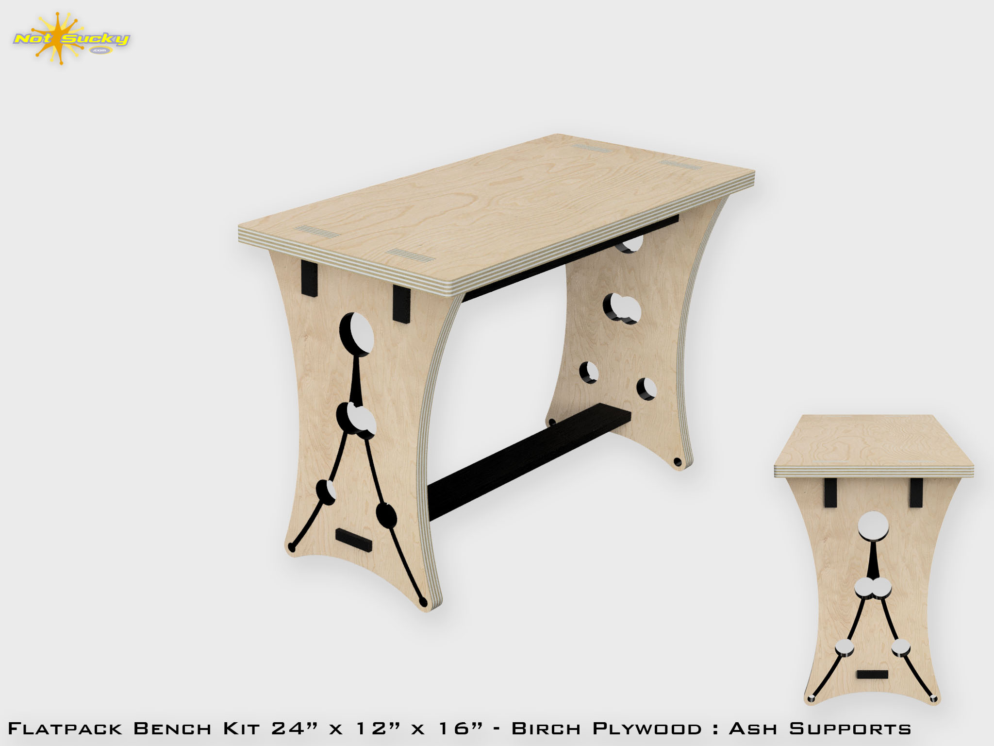 Flat-Pack Bench Flat-Pack Bench