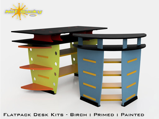 Flat Pack Desk Kits Flat-Pack Desk Kits