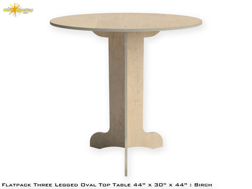 Flat Pack Table Kit Pedestal Round Top Flat-Pack Table Kit Pedestal Round Top