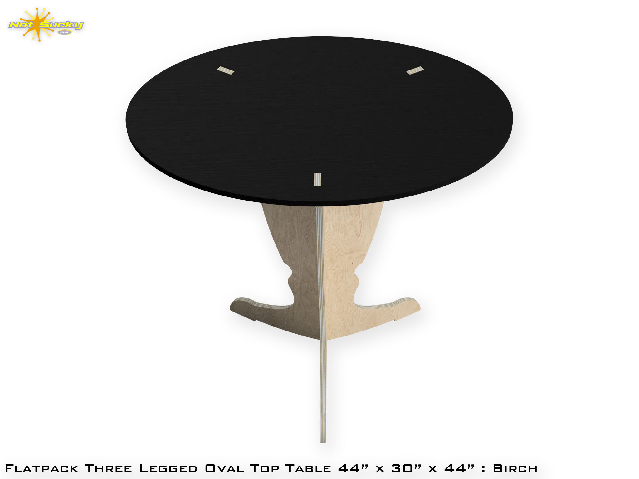 Plywood Flat Pack Pedestal Table Plywood Flat Pack Pedestal Table