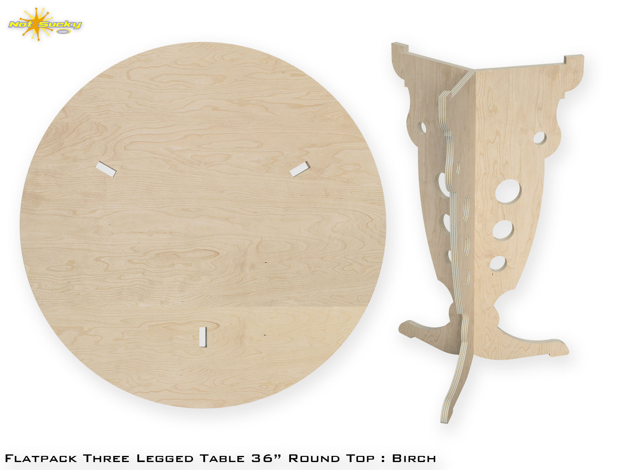 Birch Plywood Flat Pack Table Birch Plywood Flat Pack Table
