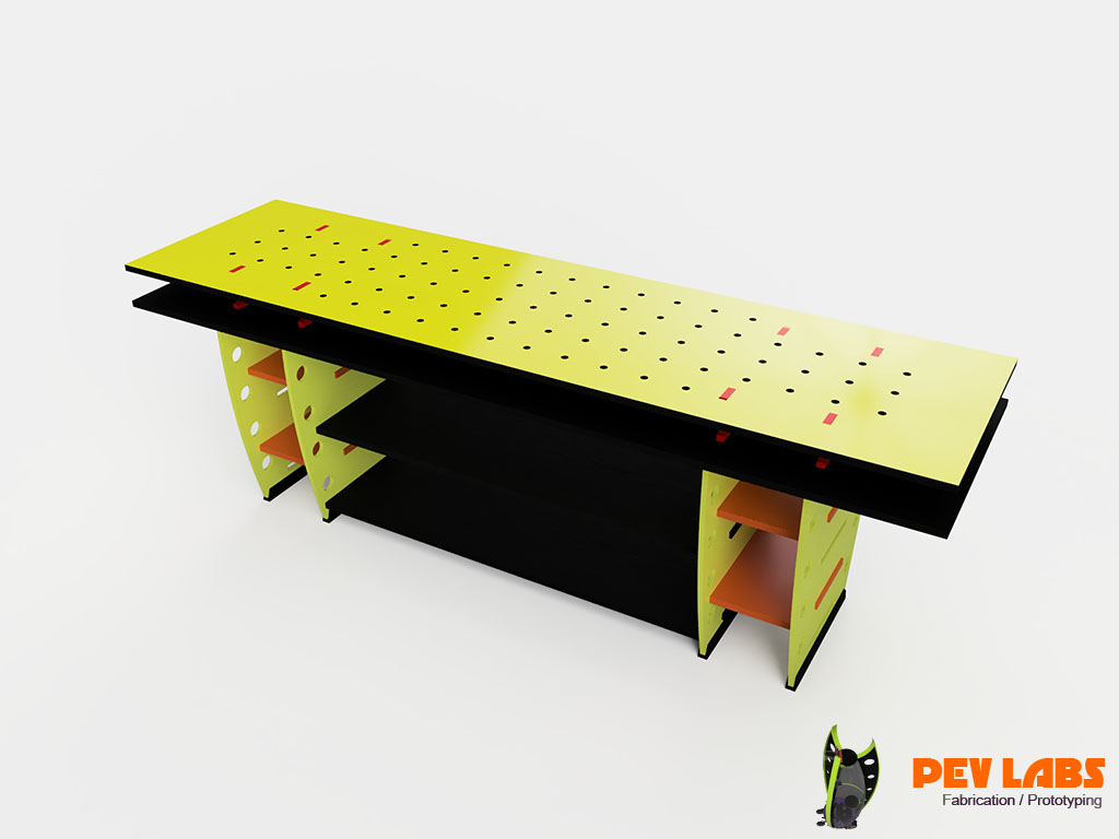 Flat-Pack Workbench Bench Dog Holes Flat-Pack Workbench Bench Dog Holes