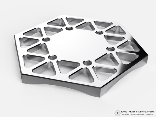 isoPads : Isogrid Aluminum Trivets and Coasters - No Logo View isoPads : Isogrid Aluminum Trivets and Coasters - No Logo View