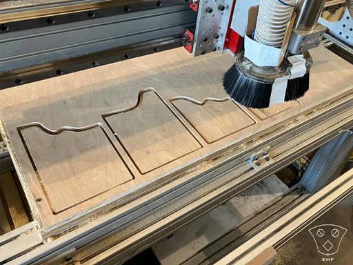 CNC Milling Birch Ply Parts